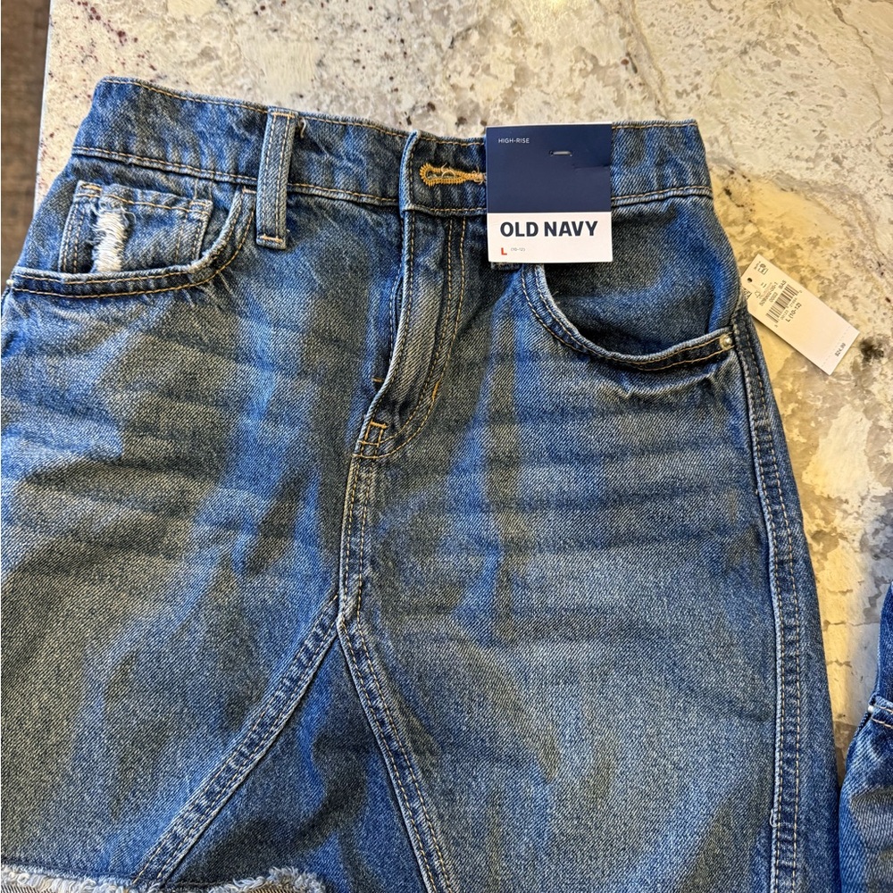 Old Navy girls Jean skirt size 10